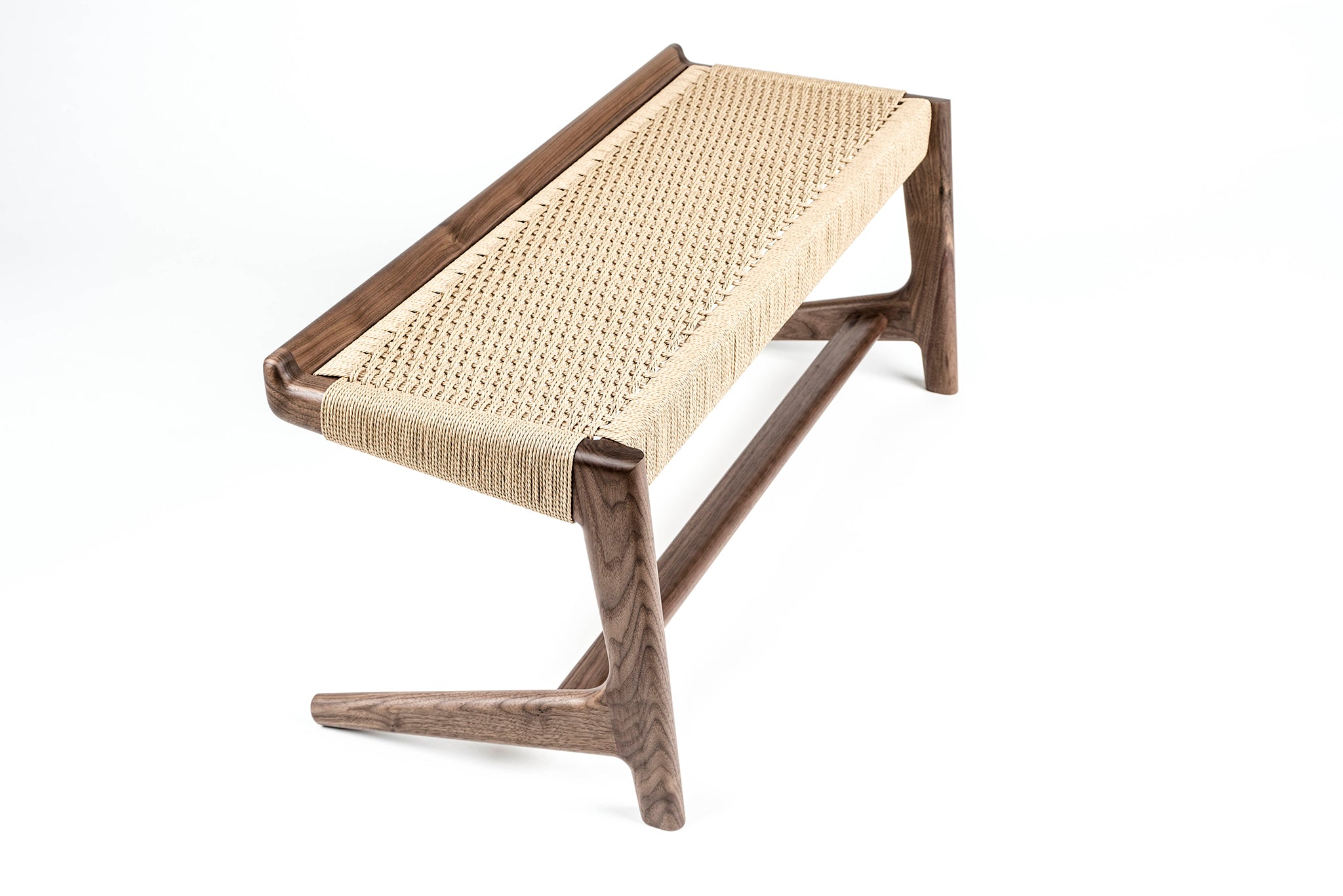 Danish Cord Bench  Comerford Collection