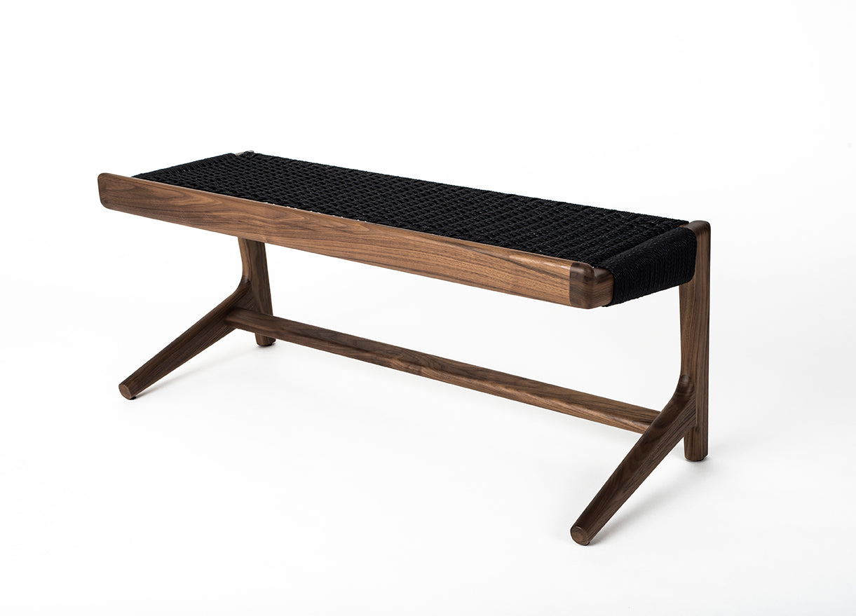 Danish Cord Bench  Comerford Collection